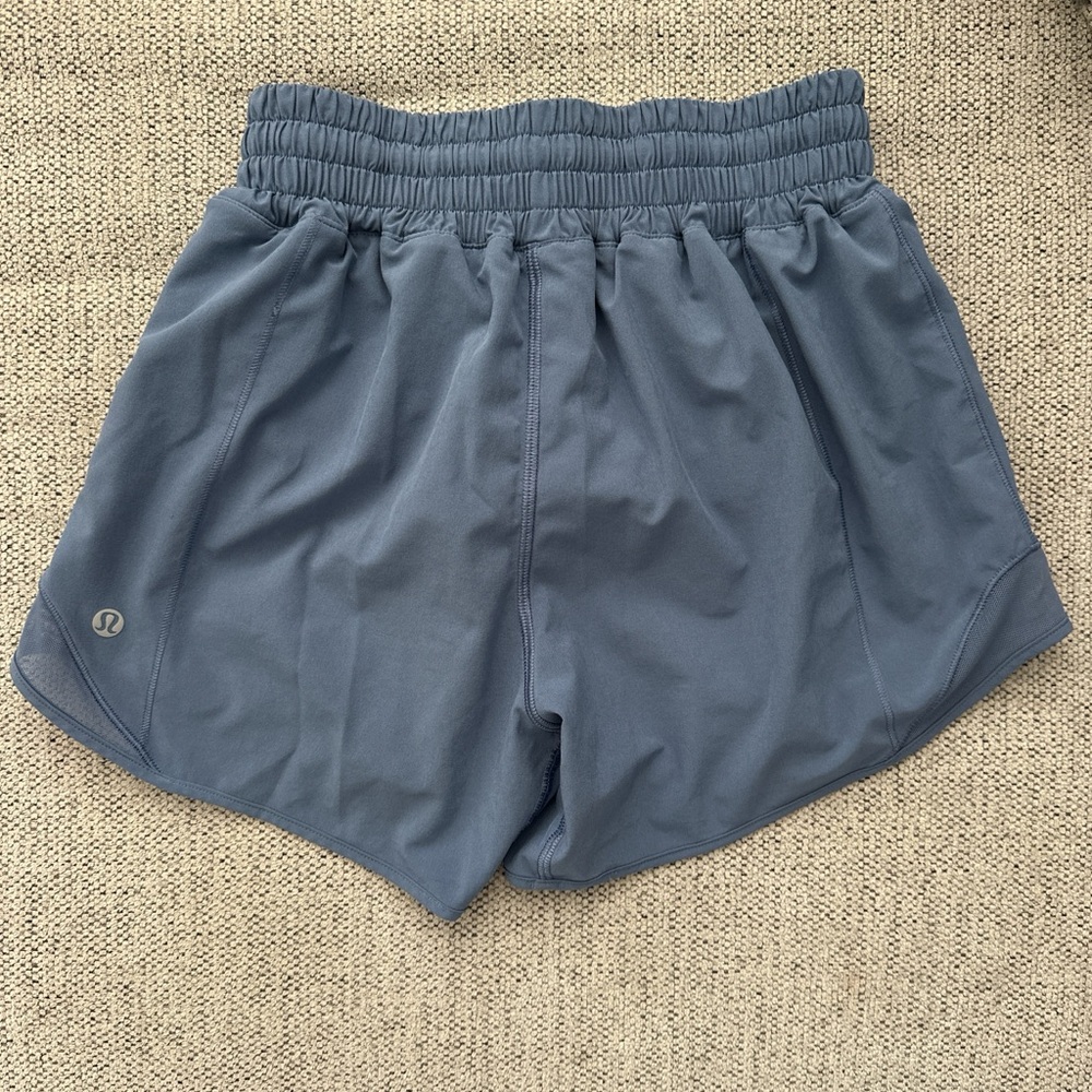 lululemon athletica Women's Slate Blue Athletic Shorts - Picture 5 of 5